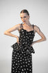 Top Rosita Peplum Negro